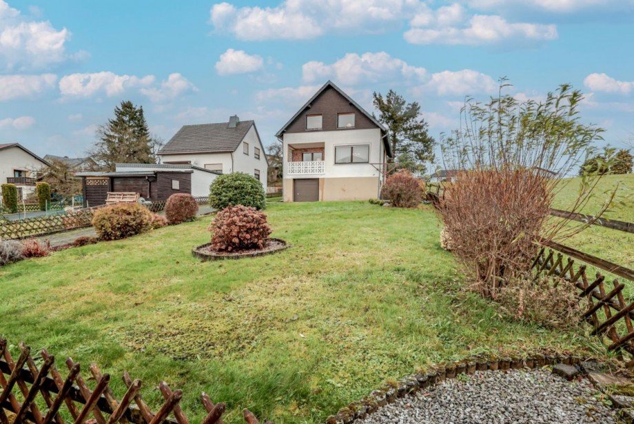 Gartenansicht Einfamilienhaus St. Katharinen
