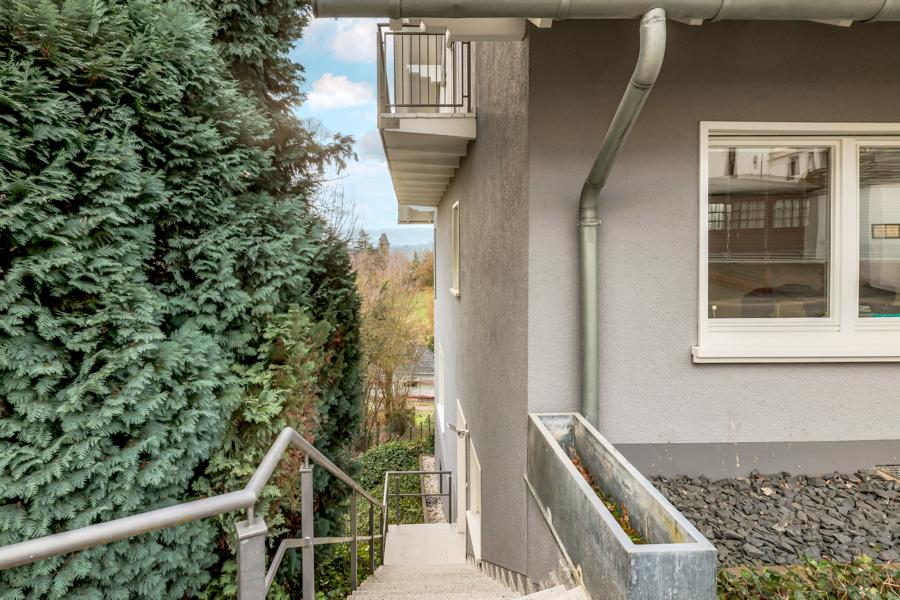 Eingang ELW Villa Linz am Rhein