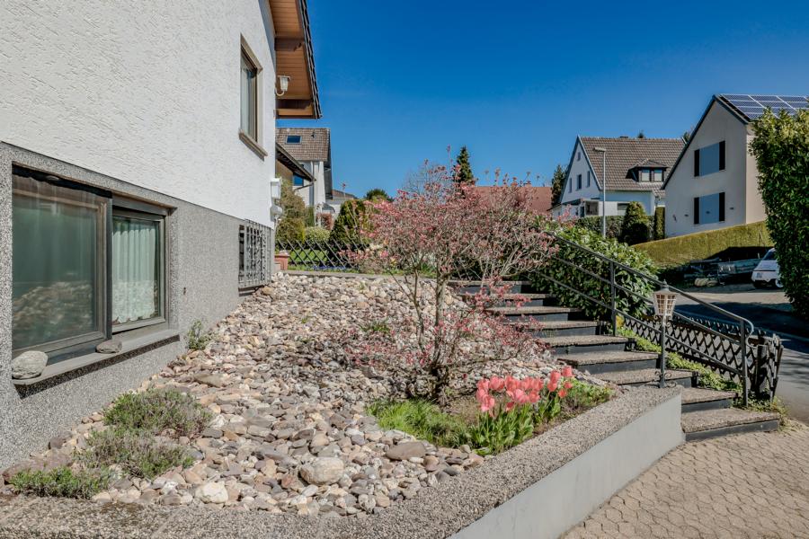 Eingang Bungalow Rauschendorf