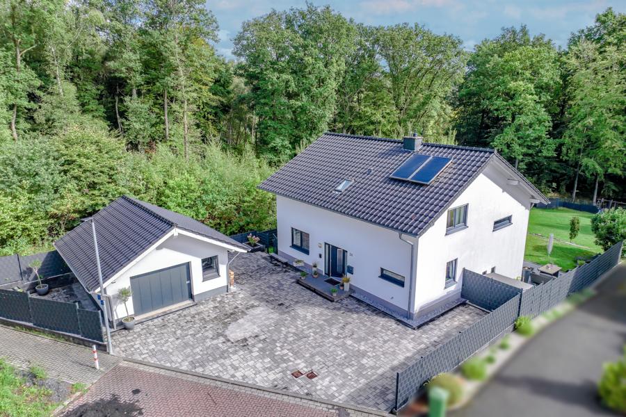 Luftbild Einfamilienhaus Windhagen