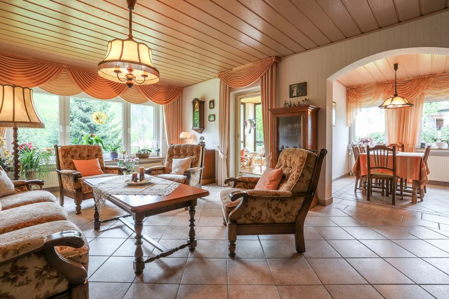 Wohnzimmer Einfamilienhaus Windhagen
