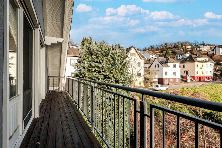 Balkon Schlafzimmer OG Villa Linz am Rhein