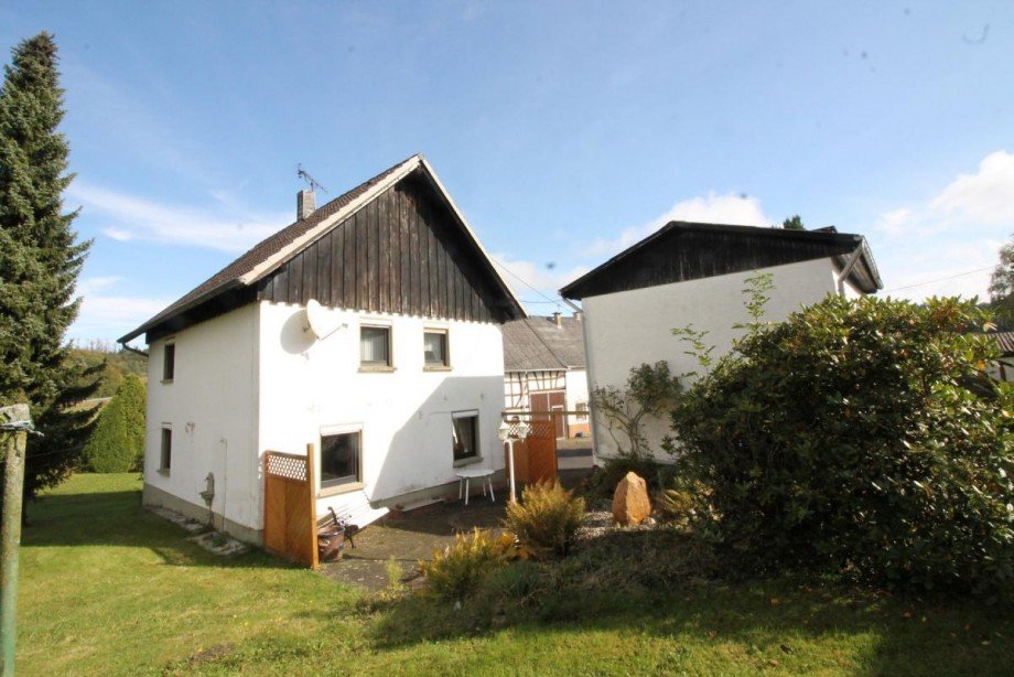 Ansicht Terrasse Einfamilienhaus Breitscheid